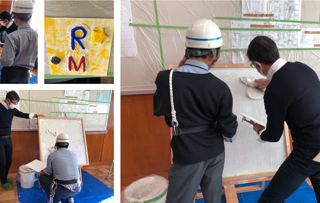 藤沢市T中学校での職業講話の様子