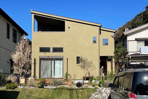 陽光を採り入れる家