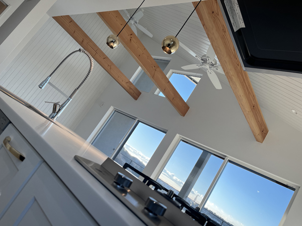 アウトドアリビングのある家