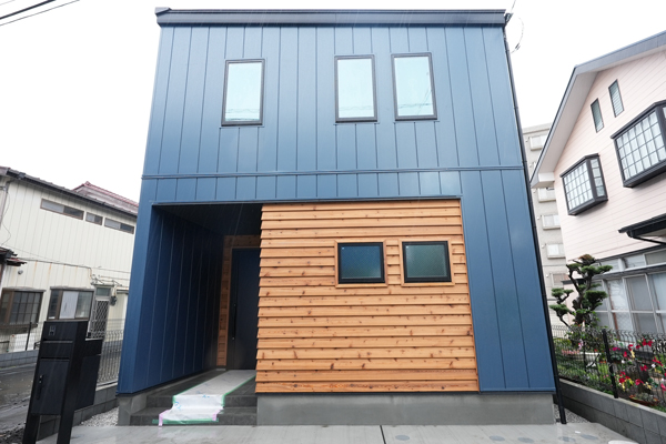 オープンキッチンのある家