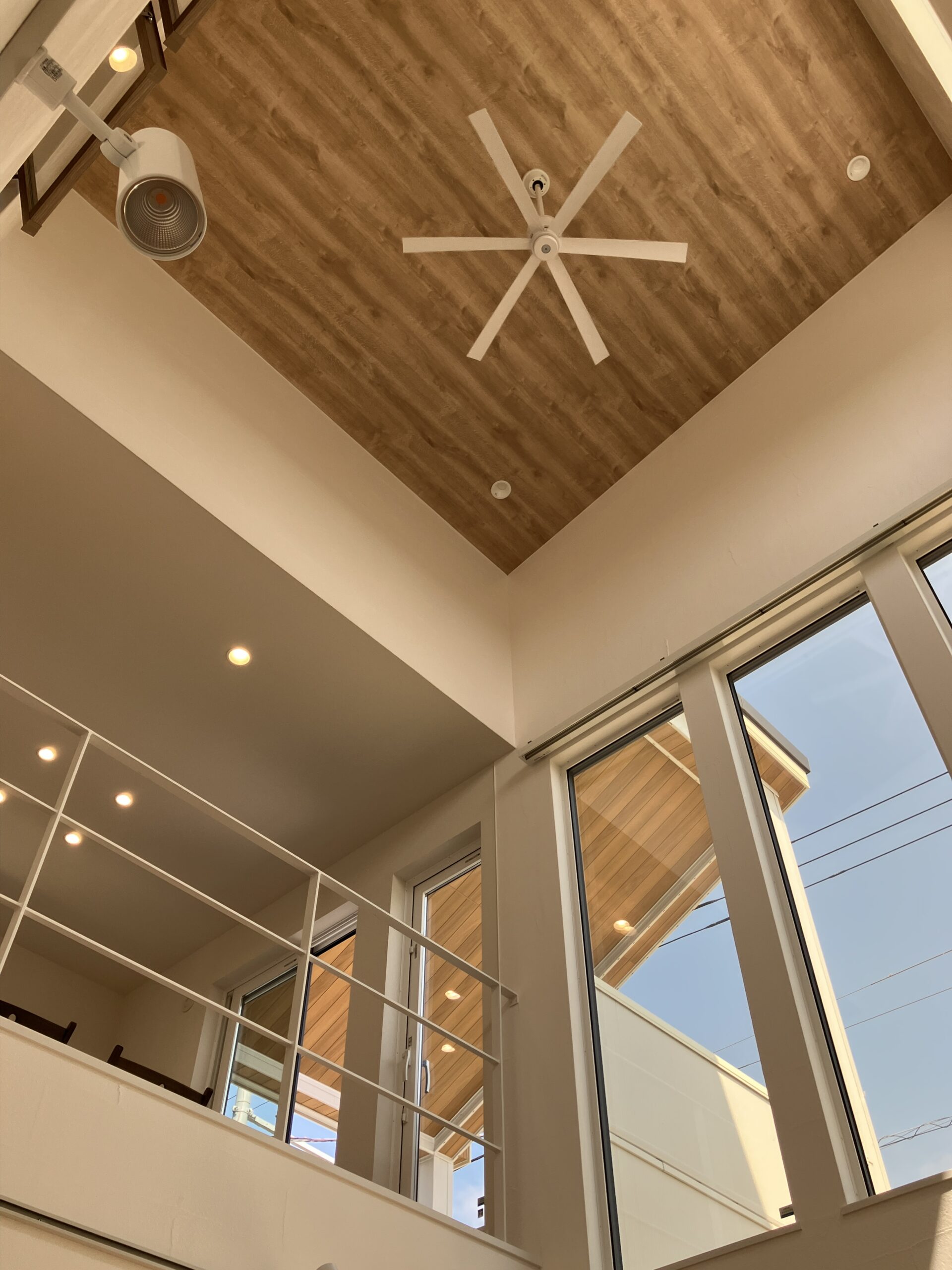 サンキホームは吹き抜けのある家が得意です